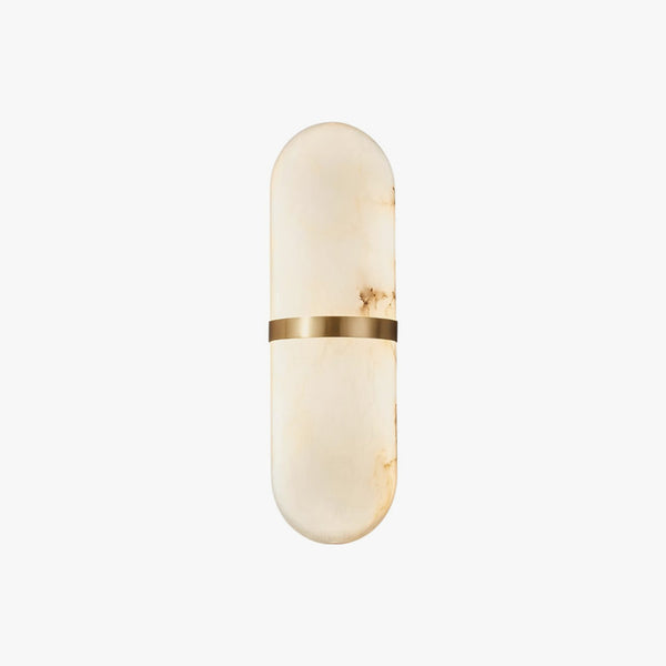 New Chinese style natural marble wall lamp
