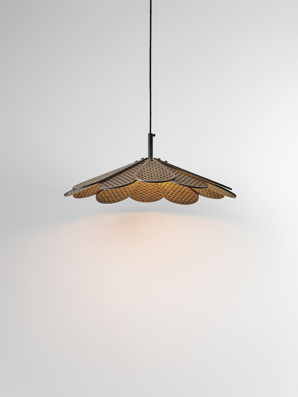 Bamboo Petal Chandelier