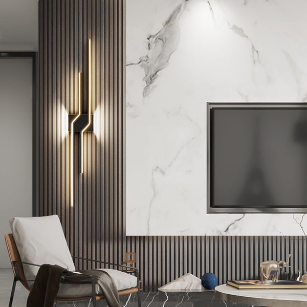 Bande lumineuse murale moderne