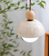 Yellow Travertine Bedside Small Chandelier for Bedroom