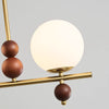Long Magic Bean Dining Chandelier