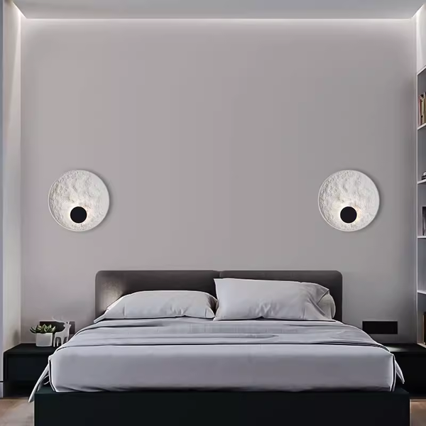 Mond Wandlampe