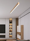 Lange Deckenlampe im japanischen Stil