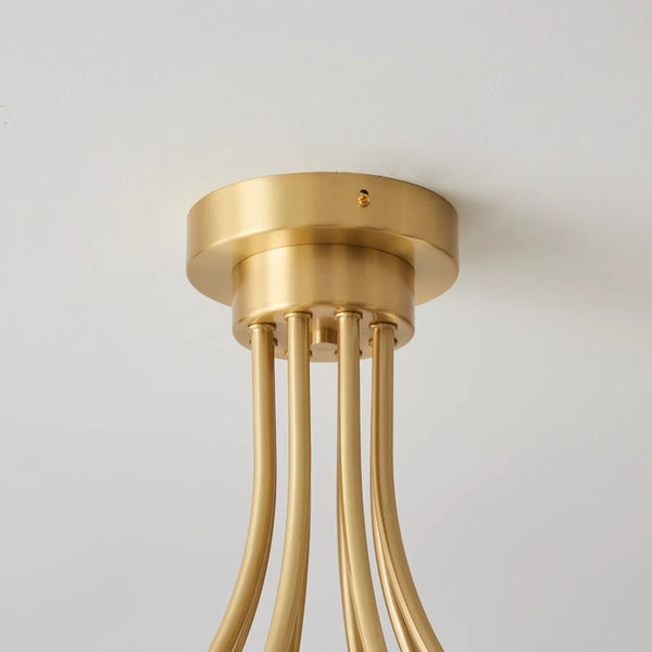 All-copper magic bean living room ceiling lamp