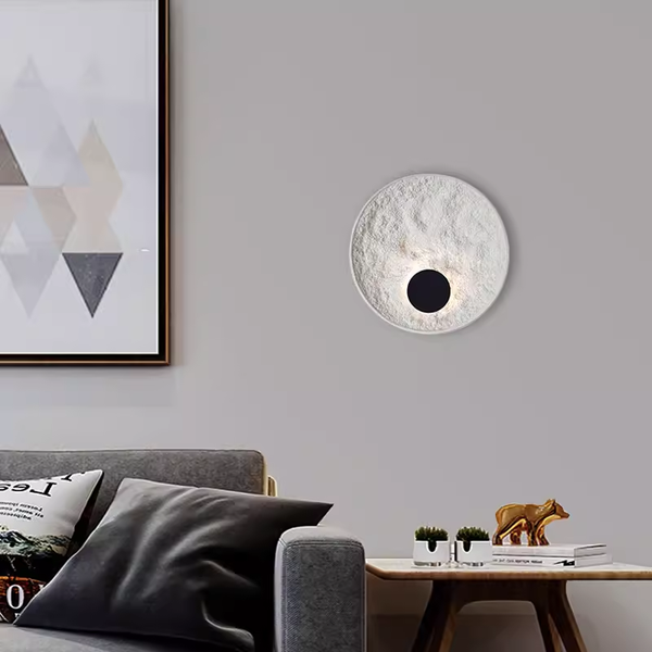 Mond Wandlampe