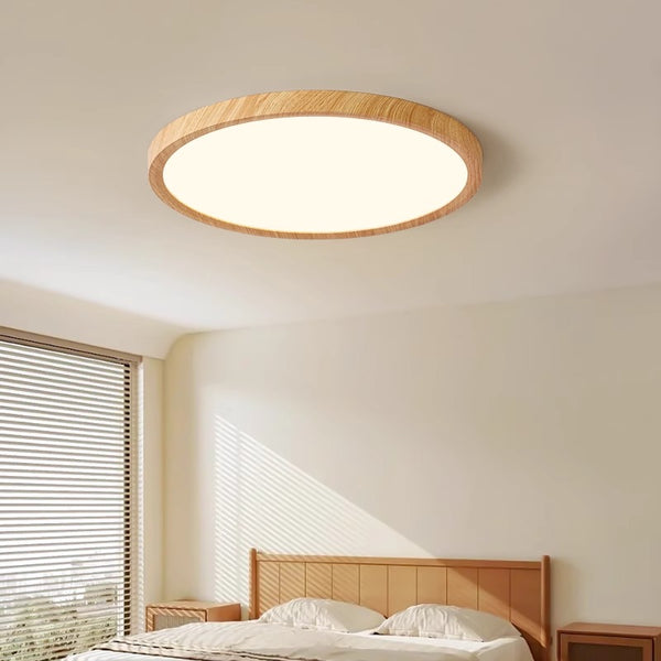 Ultradünne Deckenlampe für Schlafzimmer im japanischen Stil