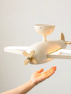 Creative airplane children's room ceiling lamp