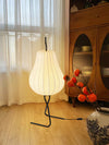 Cream style pear floor lamp