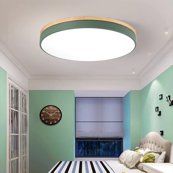 LED-Deckenleuchte Macaron für Schlafzimmer