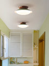 Japanese style bowl ceiling lamp