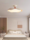 Plafonnier LED rond de style crème