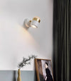 Lampe murale de chevet rotative à LED pour chambre à coucher