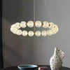 All copper LED living room bedroom chandelier