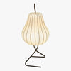 Cream style pear floor lamp