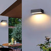 Nordic creative long strip LED outdoor wall light