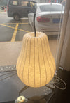 Cream style pear floor lamp