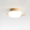 Japanese style bowl ceiling lamp