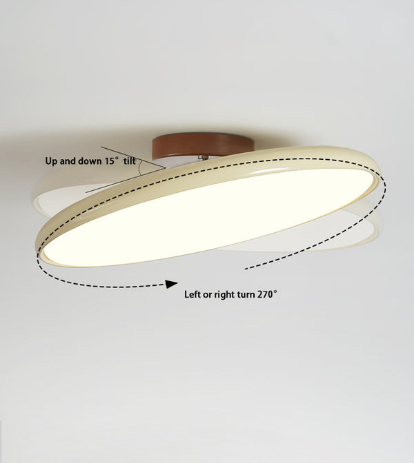 Cream style bedroom ceiling lamp