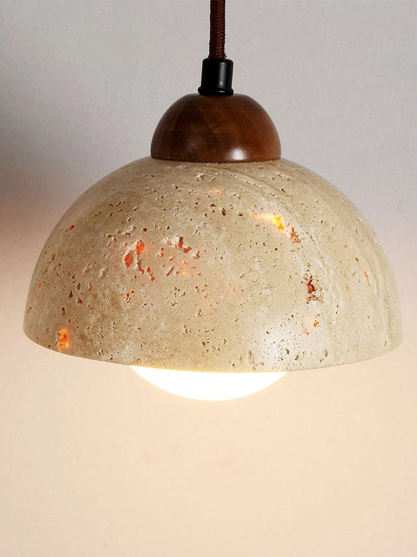 Vintage wabi-sabi style bedroom bedside chandelier