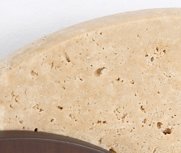 Japanische Wandlampe im Wabi-Sabi-Stil