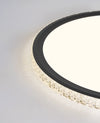 French crystal ceiling lamp