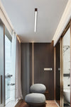 Lange Deckenlampe im japanischen Stil