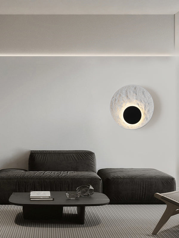 Mond Wandlampe