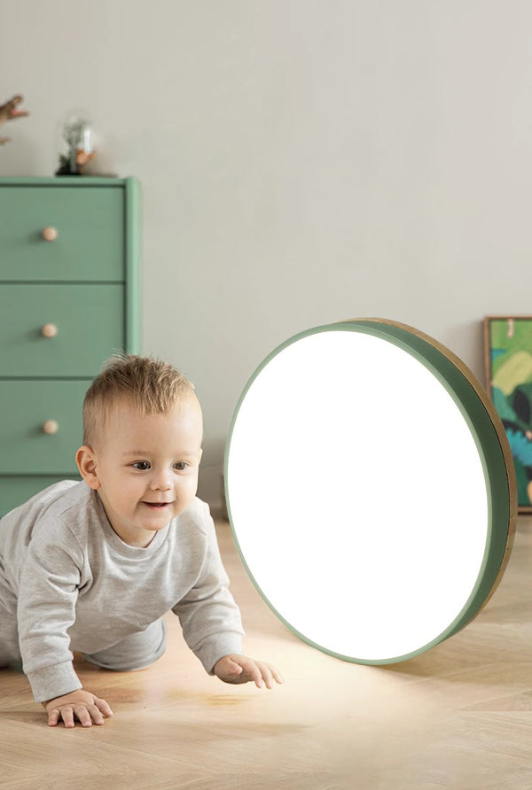 LED-Deckenleuchte Macaron für Schlafzimmer