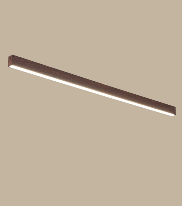 Lange Deckenlampe im japanischen Stil
