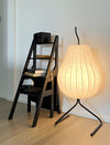 Cream style pear floor lamp