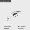 Long corridor LED ceiling light
