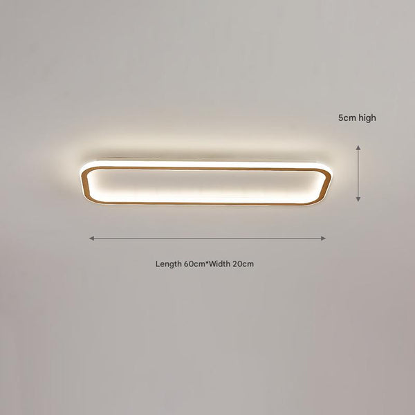 Nordic simple LED ceiling lamp