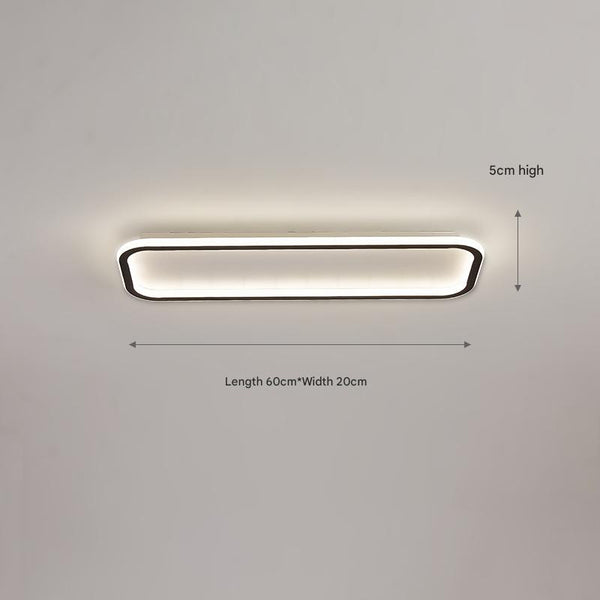 Nordic simple LED ceiling lamp
