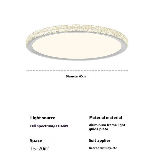 French crystal ceiling lamp