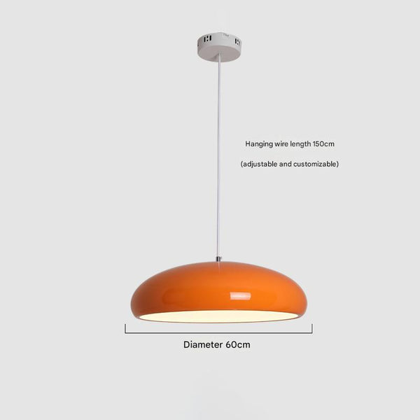 Simple personality single head dining pendant lamp