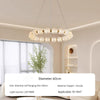 All copper LED living room bedroom chandelier