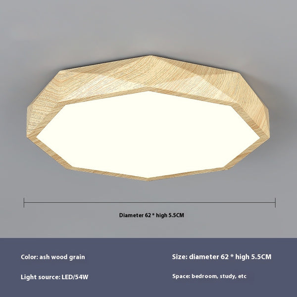 Simple geometric ceiling lamp