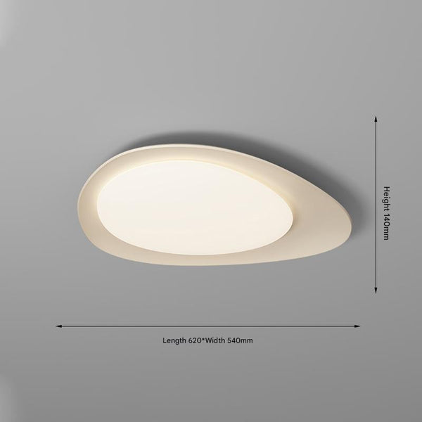 Plafonnier créatif en galets pour chambre à coucher et couloir