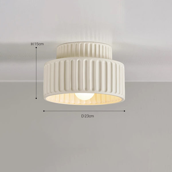 Japanese style corridor aisle balcony ceiling lamp