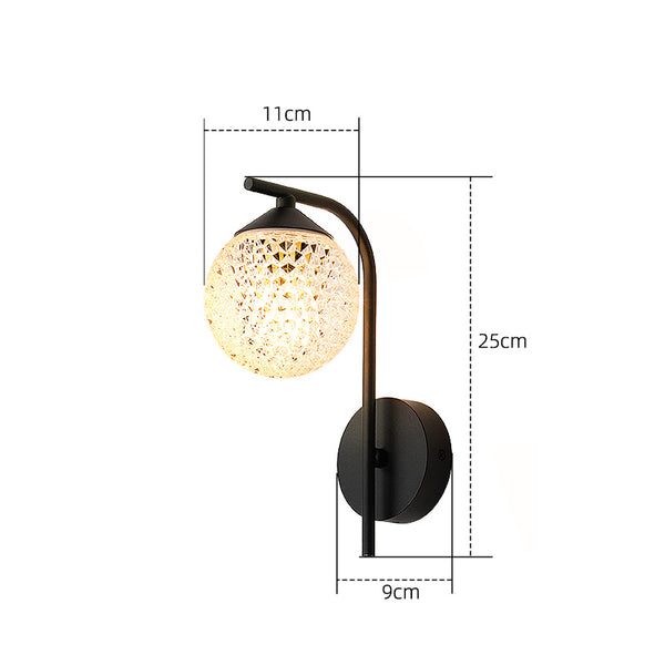 Outdoor courtyard walkway waterproof wall light
