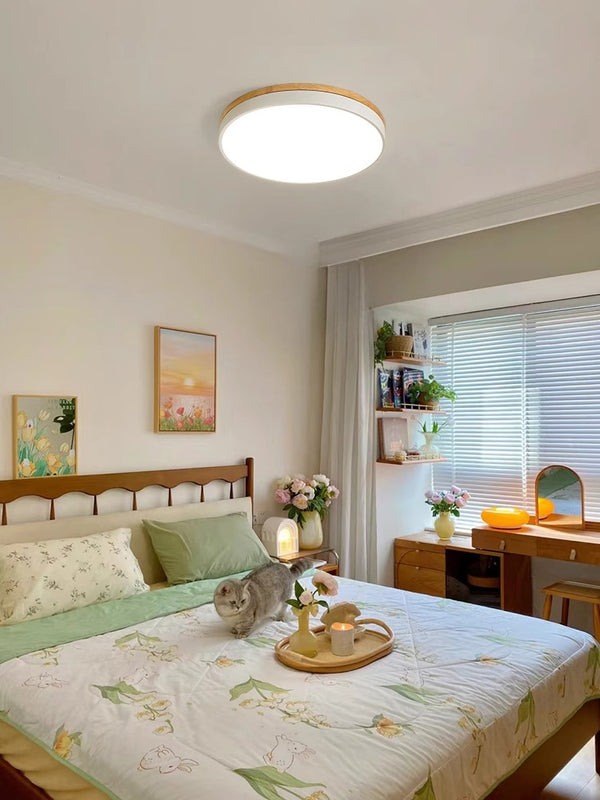 LED-Deckenleuchte Macaron für Schlafzimmer