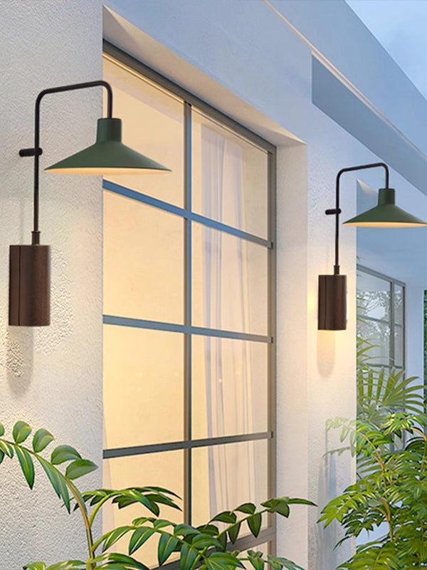 Outdoor household waterproof LED wall light