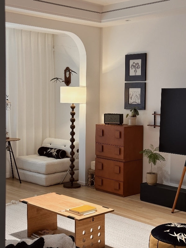 Round ball floor lamp