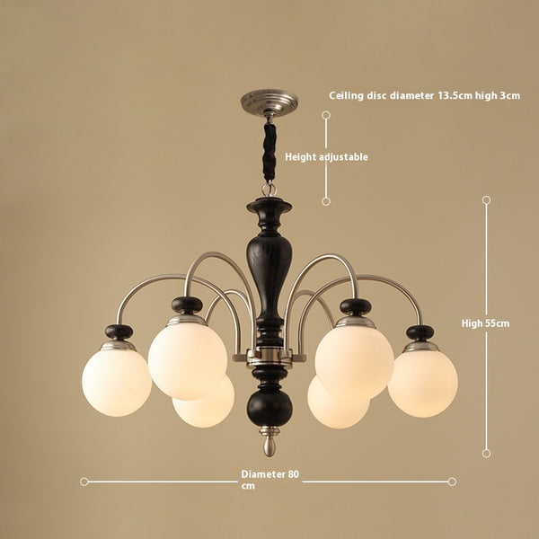 Medieval style creative magic beans chandelier