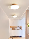 Japanese style bowl ceiling lamp