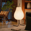 Cream style pear floor lamp