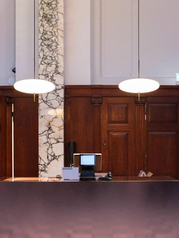 Lustre de restaurant créatif en forme d'OVNI