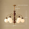 Medieval style creative magic beans chandelier