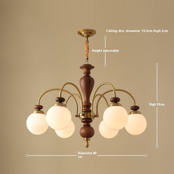 Medieval style creative magic beans chandelier