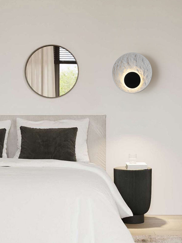 Mond Wandlampe